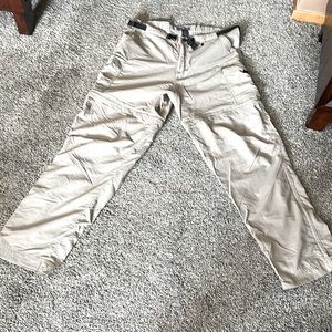 REI Zip off Hiking Pants zip to shorts